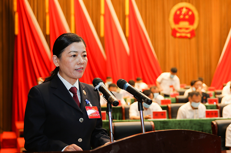 潢川县第十四届人民代表大会第四次会议举行第二次全体会议 潢川县第十四届人民代表大会第四次会议举行第二次全体会议