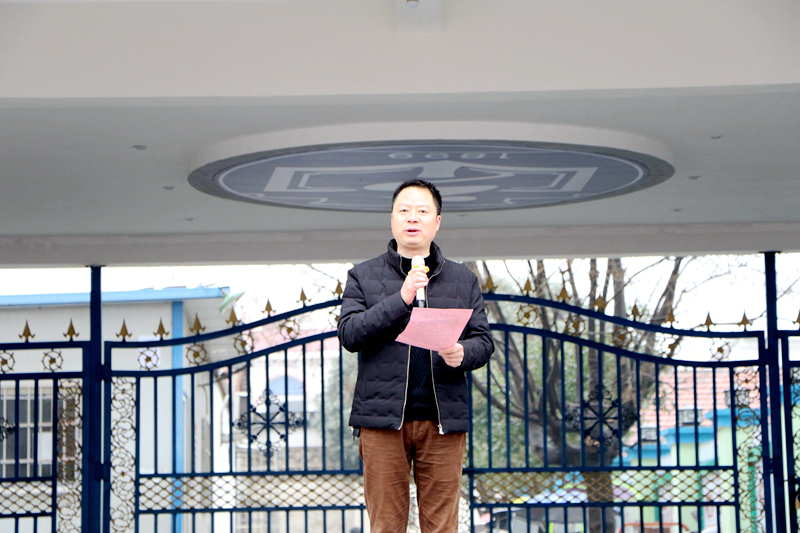 潢川一小举行2018－2019学年度下期开学典礼暨安全教育3.JPG