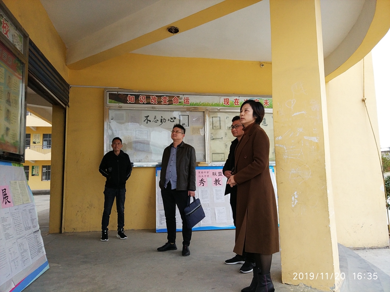 王丽一行重点查看阳光校务公示情况.jpg 王丽一行重点查看阳光校务公示情况.jpg