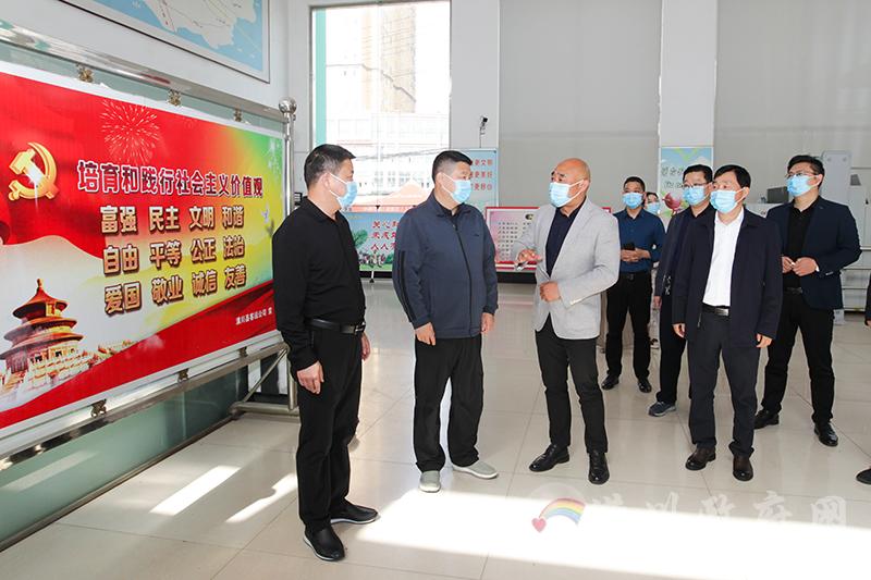 赵军华督导“五一”期间安全生产工作 赵军华督导“五一”期间安全生产工作