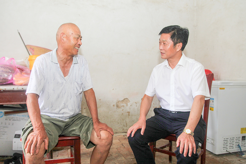 兰恩民调研乡村振兴