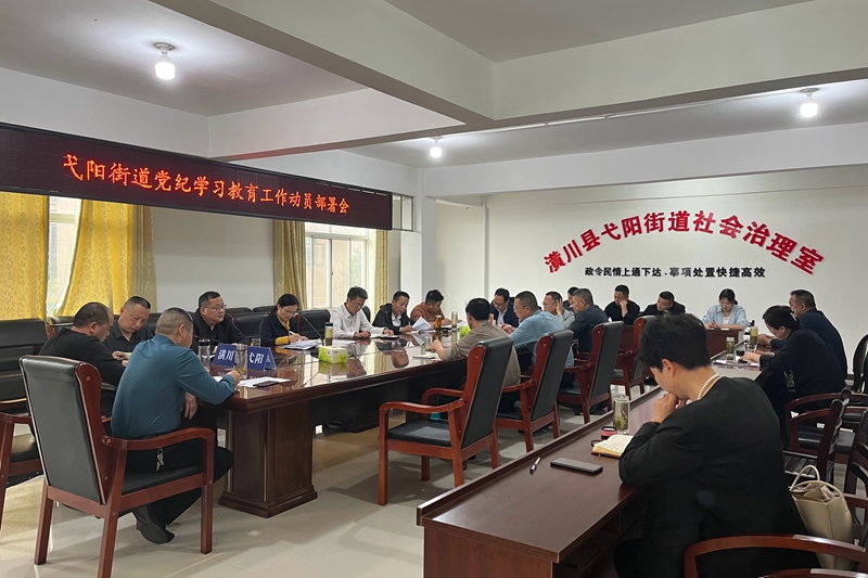 弋阳街道党纪学习教育工作动员部署会 (3).JPG